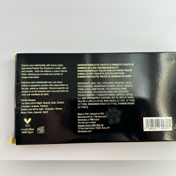 ILLAMASQUA - Unveiled artistry Palette - New & Sealed in Box 12 eyeshadow pans - Picture 4 of 5